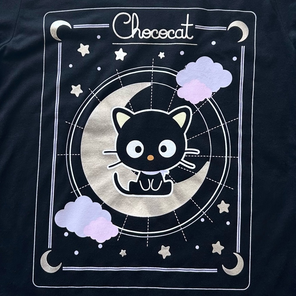 Sanrio Chococat silver shirt tee